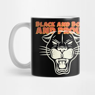 Black and bold and proud - Black history month Mug